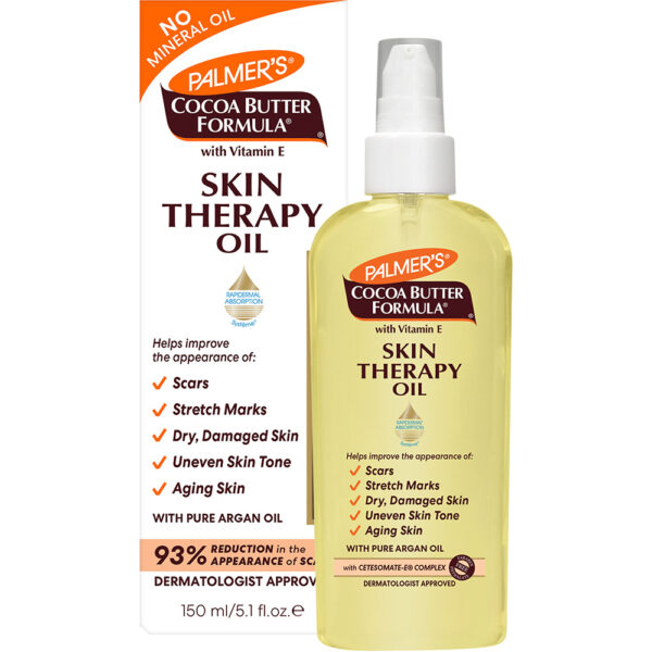 Cocoa Butter Formula Skin Therapy Oil With Vitamin E – Pure Argan