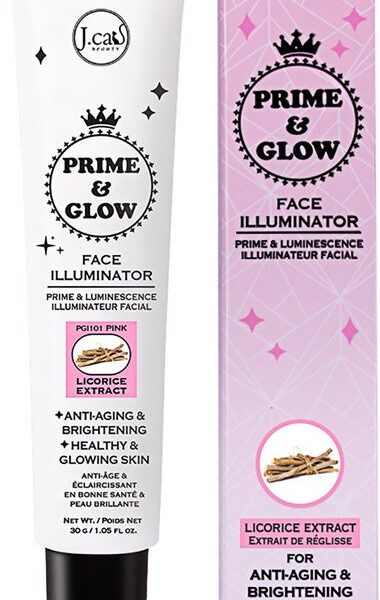 Prime & Glow Face Illuminator Licorice Extract Pink