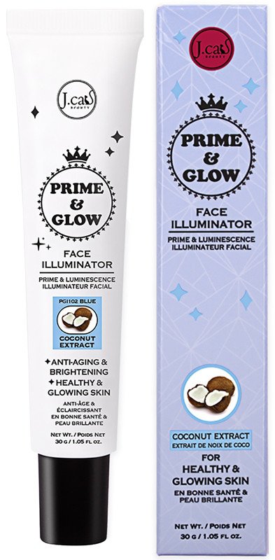 2564796 Prime & Glow Face Illuminator Coconut Extract Blue - Image 1