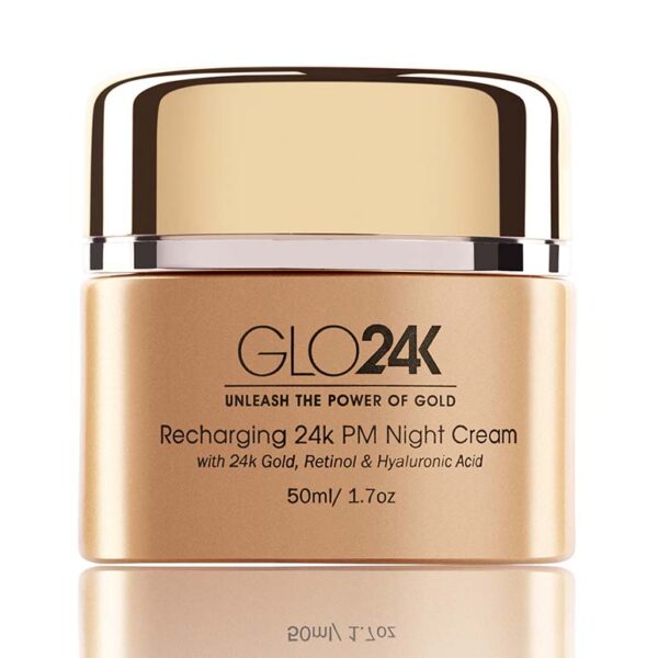 Recharging 24k PM Night Cream With 24k Gold, Retinol & Hyaluronic Acid