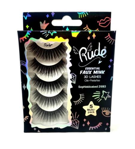 Essential Faux Mink 3d Lashes 5 Multi-pack